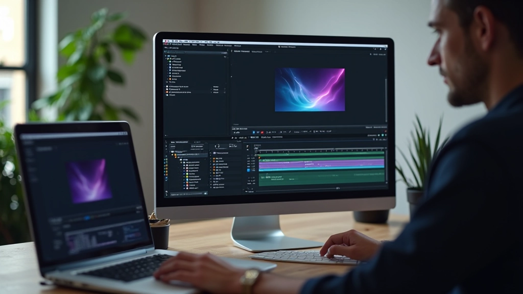After Effects interface met open panels en project file
